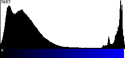 Blue Histogram