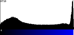 Blue Histogram