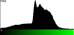 Green Histogram