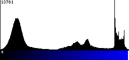 Blue Histogram