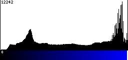 Blue Histogram