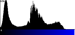 Blue Histogram