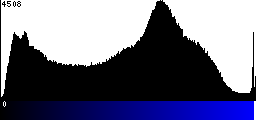 Blue Histogram