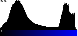 Blue Histogram