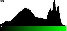 Green Histogram