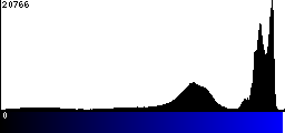 Blue Histogram