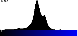 Blue Histogram