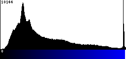 Blue Histogram