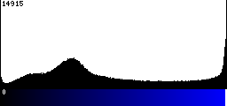 Blue Histogram