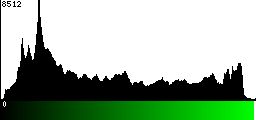 Green Histogram