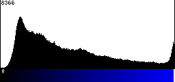 Blue Histogram