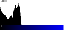 Blue Histogram