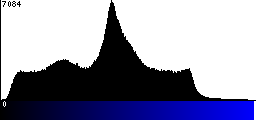 Blue Histogram