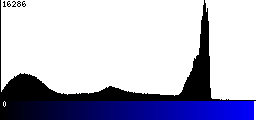 Blue Histogram