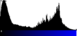 Blue Histogram