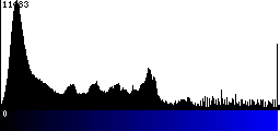 Blue Histogram