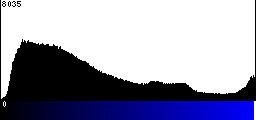 Blue Histogram