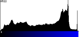 Blue Histogram