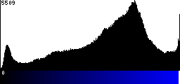 Blue Histogram