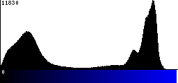 Blue Histogram
