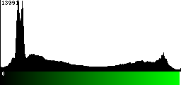 Green Histogram