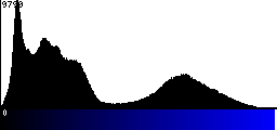 Blue Histogram