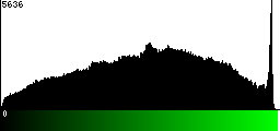 Green Histogram