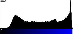 Blue Histogram
