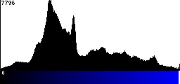 Blue Histogram