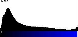 Blue Histogram