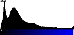 Blue Histogram
