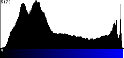 Blue Histogram