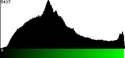 Green Histogram