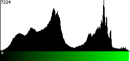 Green Histogram