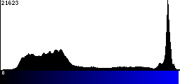 Blue Histogram