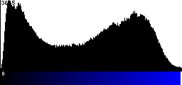 Blue Histogram