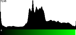 Green Histogram