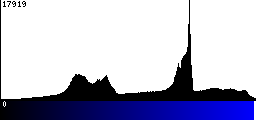 Blue Histogram