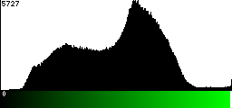 Green Histogram