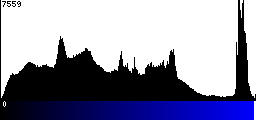 Blue Histogram