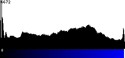Blue Histogram
