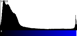 Blue Histogram