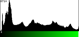 Green Histogram