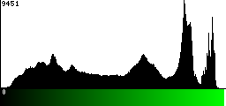 Green Histogram