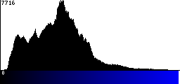 Blue Histogram