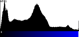 Blue Histogram