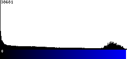 Blue Histogram