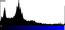 Blue Histogram
