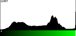 Green Histogram