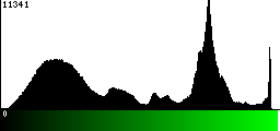 Green Histogram